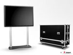 Audipack Shows New One-Man Solution for Transportation and Installation of a Flat Screen