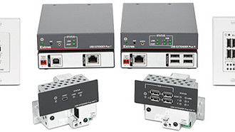Extron Adds New Architectural Models to USB Extender Plus Series