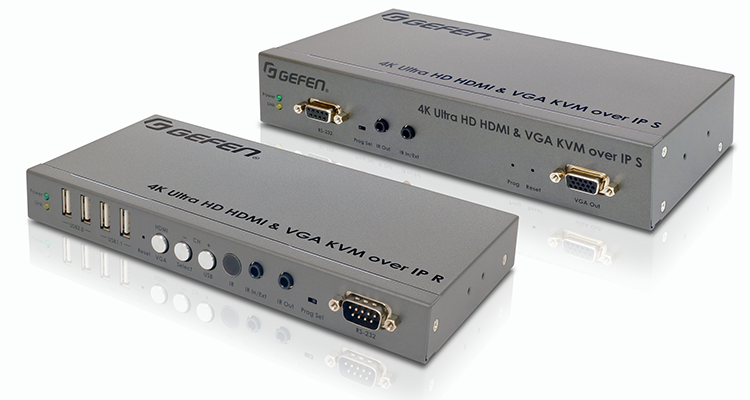 Gefen Debuts New 4K Video-Over-IP Products at ISE