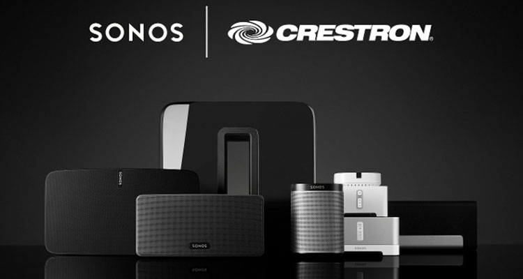 Crestron Expands Partnership with Sonos