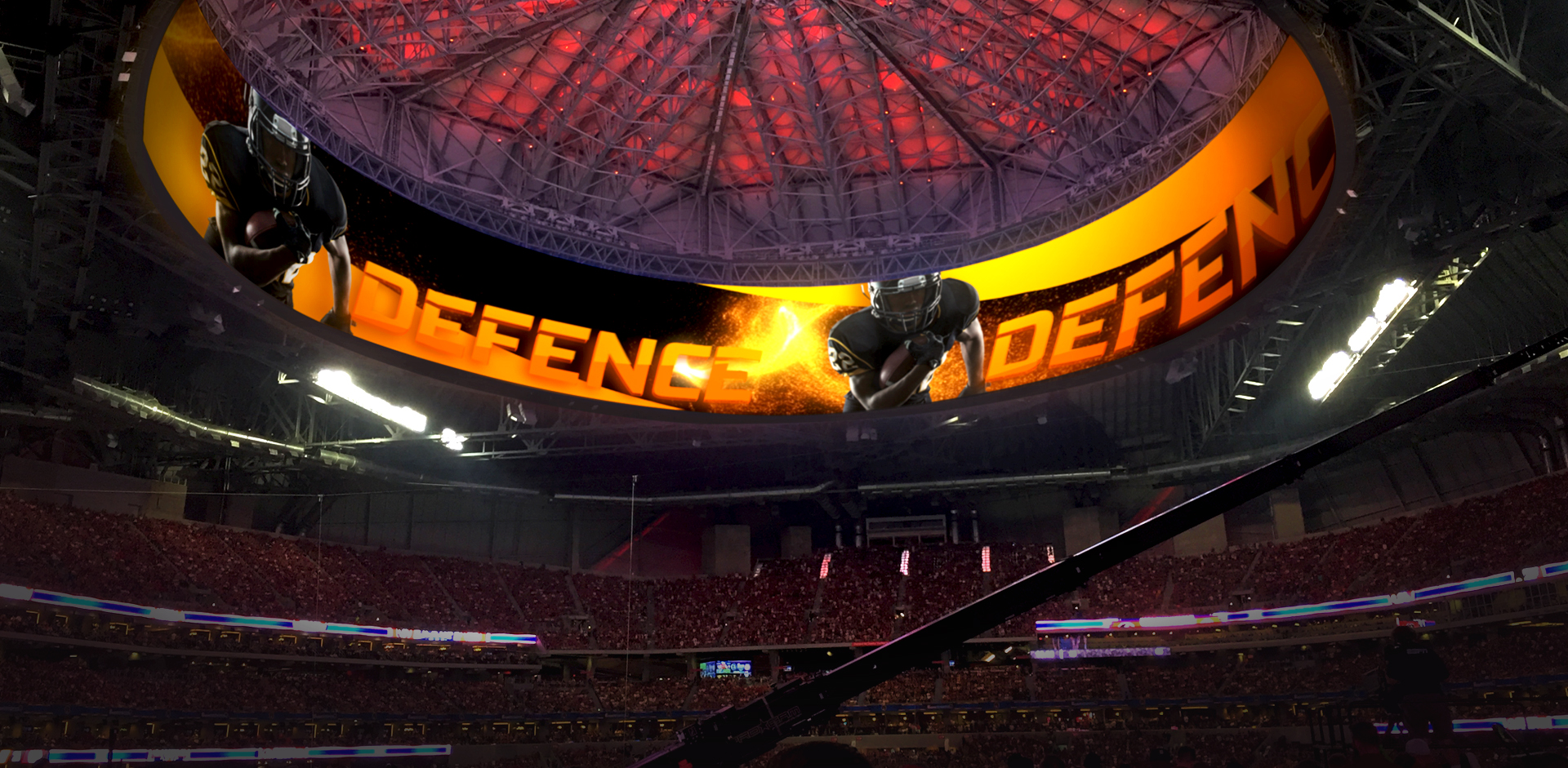 Mercedes-Benz Superdome Video Boards