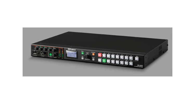 Roland Ships the XS-62S Six-Channel Video Switcher and Audio Mixer