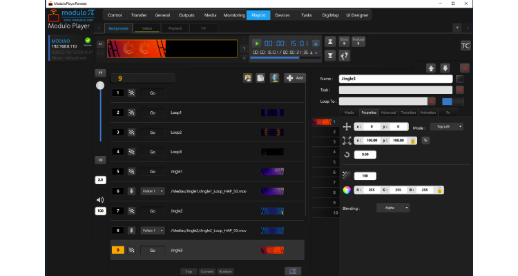 Modulo Player V5 2 From Modulo Pi Is Newest Media Server Update Rave Pubs