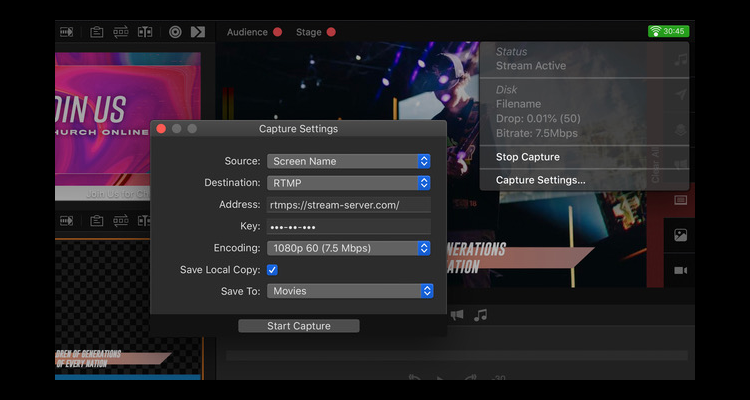 Renewed Vision Updates ProPresenter Software, Adds Livestreaming Capabilities
