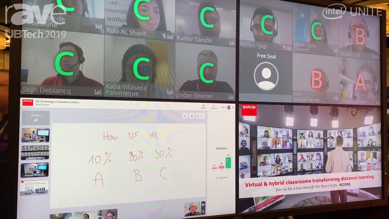 Barco's Virtual Classroom at UCL: A Case Study – rAVe [PUBS]
