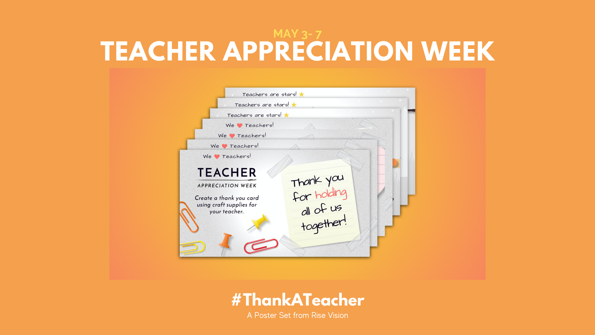 Free Digital Signage Assets To Celebrate Teacher Appreciation Week ...