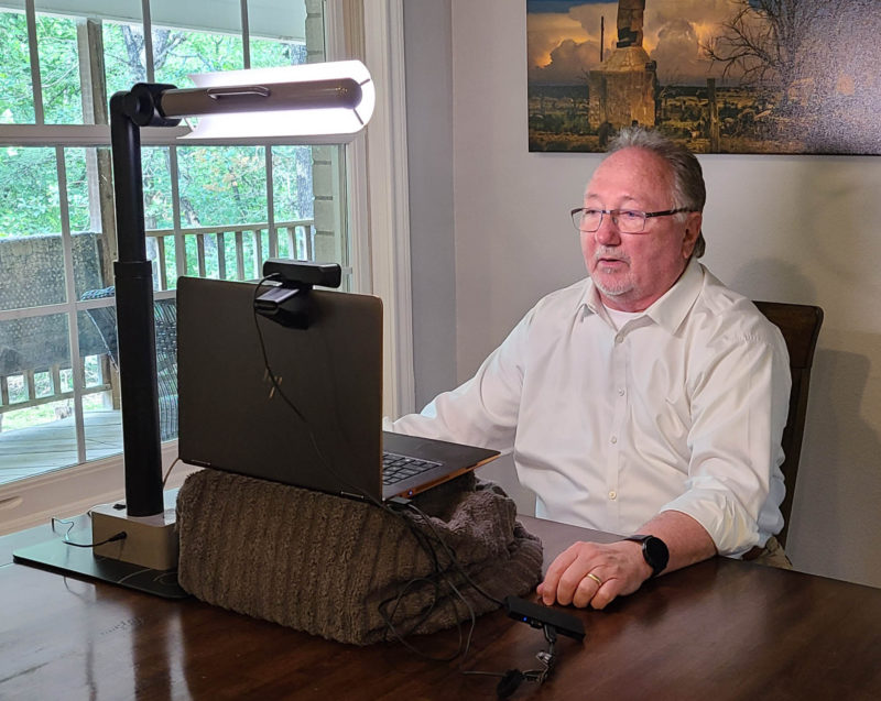 Brightline’s ZELo Desktop Studio Light Helps Mizzen Marketing Sales Team Improve Customer Interactions