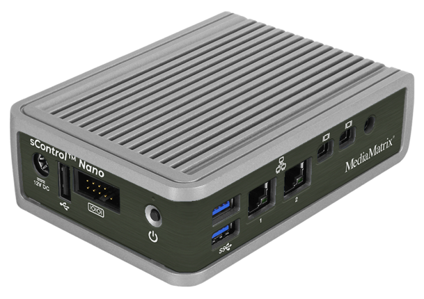 MediaMatrix Introduces sControl Nano Ultra-Small Network Control Processor