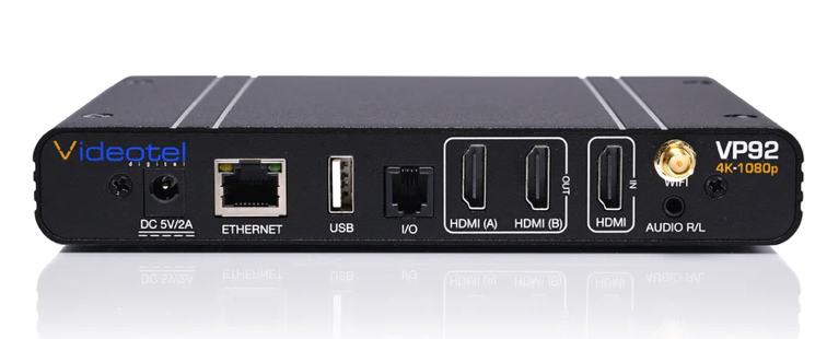 Videotel Digital Introduces New VP92 4K Digital Signage Media Player