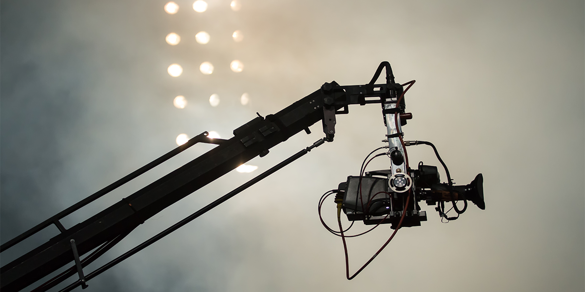 tv camera crane