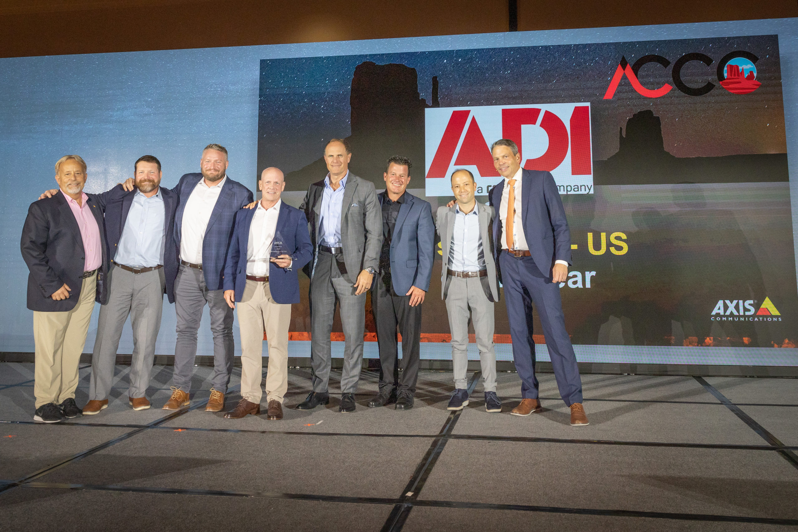 ADI Awarded 2022 Distributor of the Year for the U.S. by Axis