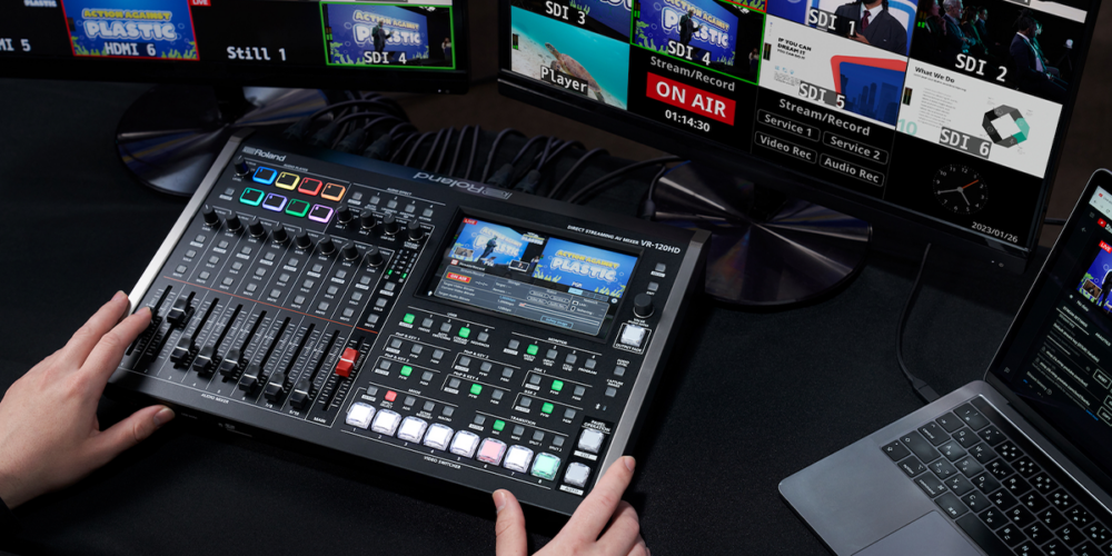 Roland Professional Announces VR-120HD Direct Streaming AV Mixer – rAVe ...