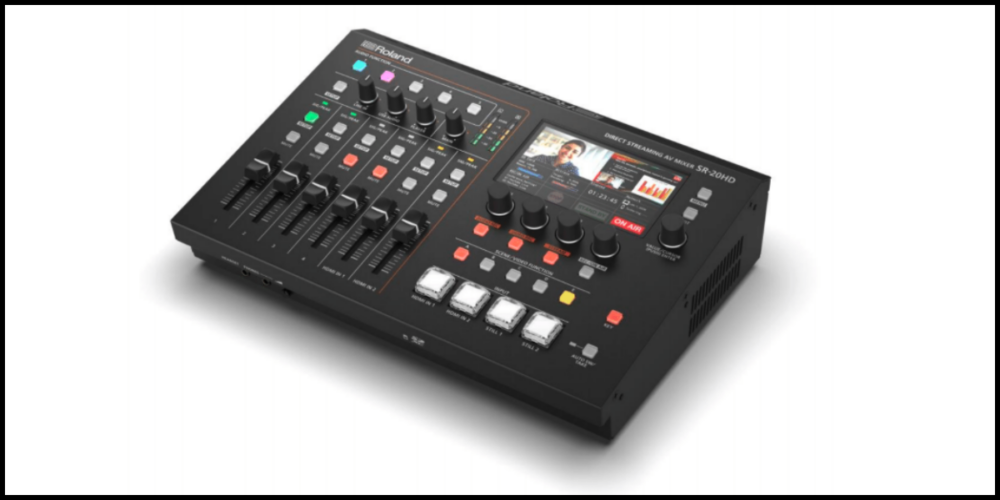 Roland’s Professional A/V Division SR-20HD Direct Streaming AV Mixer ...