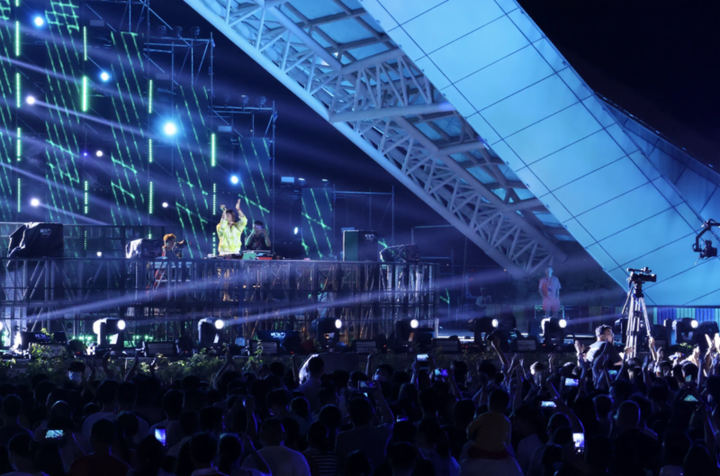 KV2 Parties Hard at the Rave Jame Music Carnival in Lianjiang, China