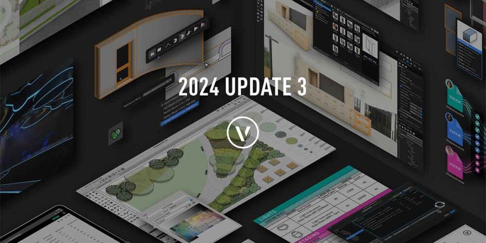 Vectorworks Announces 3rd Update for 2024 Product Line rAVe [PUBS]