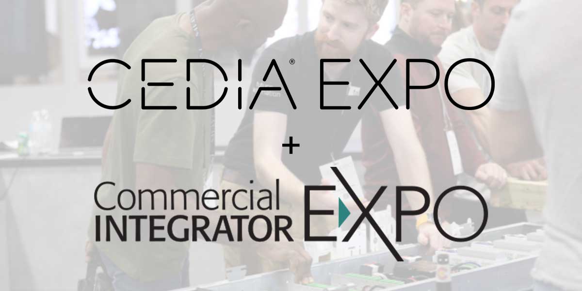 CEDIA Expo and Commercial Integrator Expo CoLaunch The Connectivity