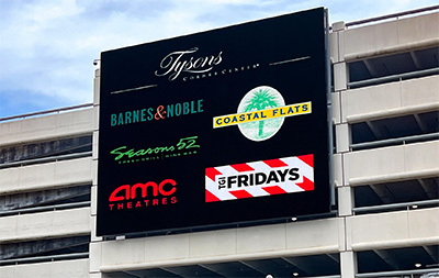 Northern Virginia’s Premier Shopping Destination Upgrades with LED Screen from SNA Displays – rAVe [PUBS]