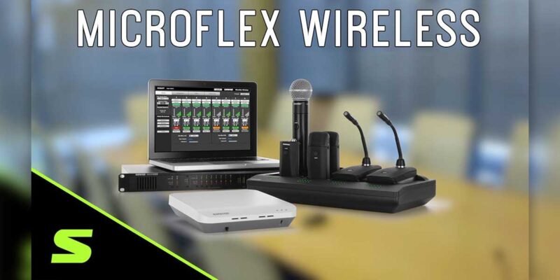 Shure Amps Up Security for All Microflex Products with Designer 6.1 and IntelliMix 6.1