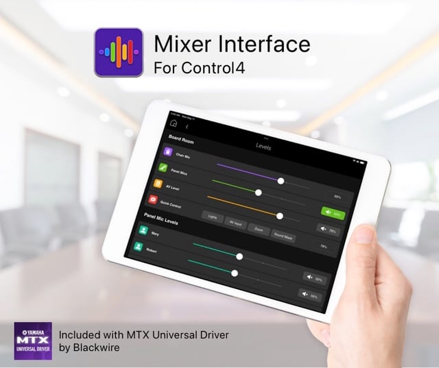 Blackwire Designs Releases Major Update to Yamaha MTX Universal Driver for Control4