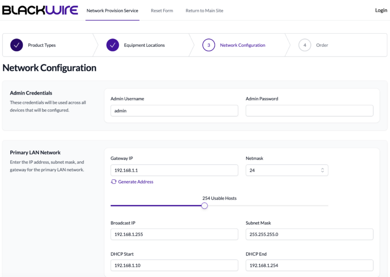 Blackwire Designs Unveils Network Provisioning Service for Streamlined Networking Installations