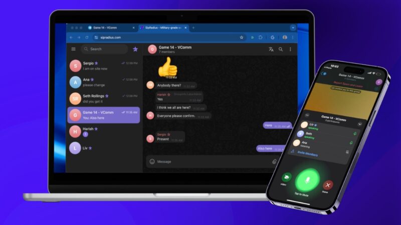 SipRadius Redefines Intercom with SipVault for Secure Remote Production Teams
