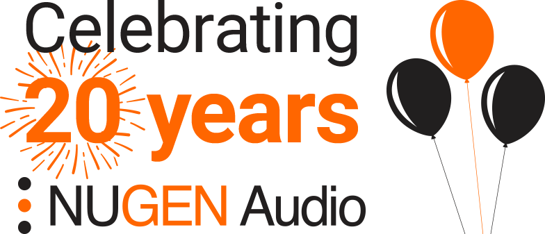 NUGEN Audio 20th Anniversary Logo