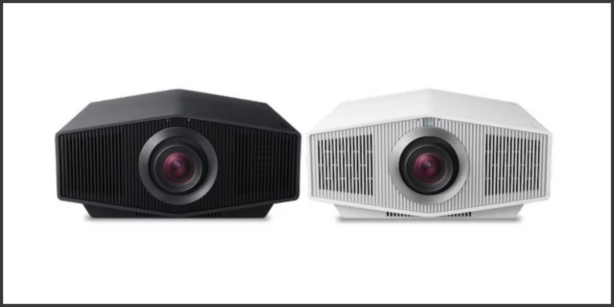 BRAVIA Projector 8 in black and 9 in white product images