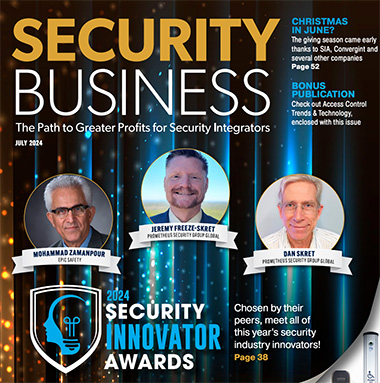 Parker Group Chief Technology Officer Recognized with Security Innovator Award