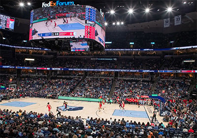 Memphis Grizzlies’ Den Roars with L-Acoustics Kara IIi Professional Audio System