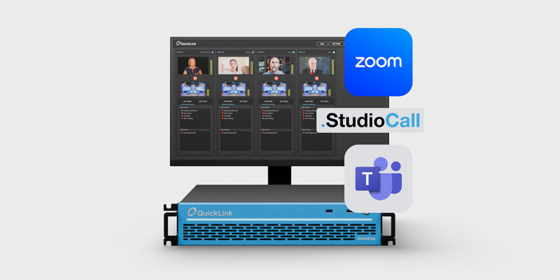 QuickLink StudioEdge Provides a Multi-platform Remote Join for Streaming and Broadcast Applications