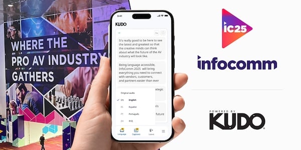 KUDO Returns to Power InfoComm 2025 with Expanded AI Speech Translation Coverage