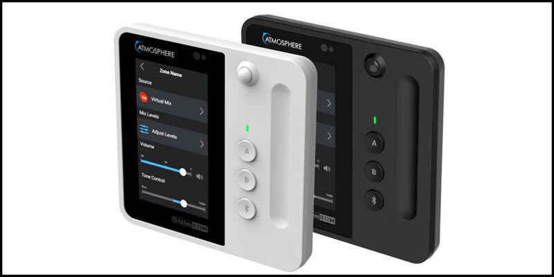 AtlasIED Adds C-T4 Series Touchpanels to Atmosphere Audio Control Line