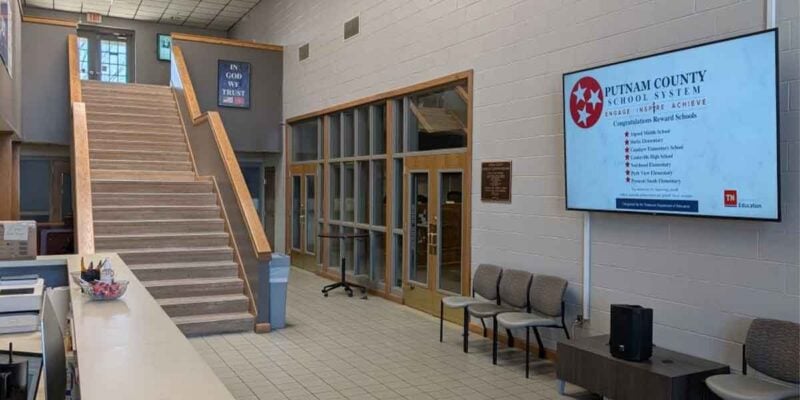 Putnam County School System Upgrades Central Offices With Philips Digital Signage From PPDS