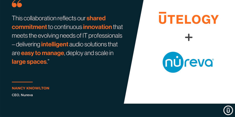 Nureva Joins Utelogy’s Utelligence Alliance Partner Program