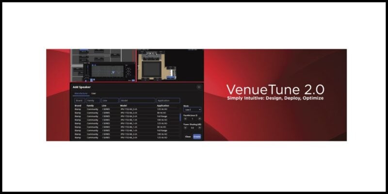 Biamp Debuts VenueTune 2.0