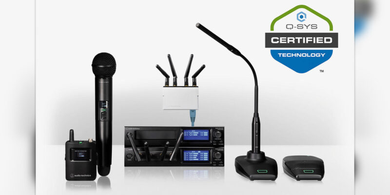 Audio-Technica Now Has Q-SYS Certified Plugin for the System 20 PRO
