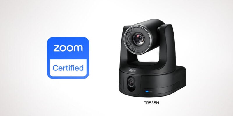 AVer TR535 and TR535N are Now Zoom Certified