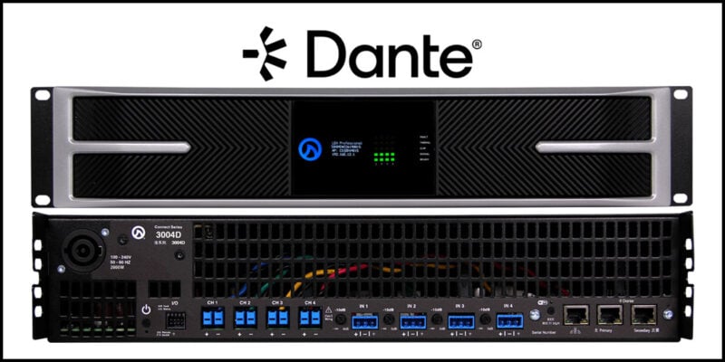 LEA Professional Ships Connect Series 3004 Amps, Touch Controller and Half-Rack Models