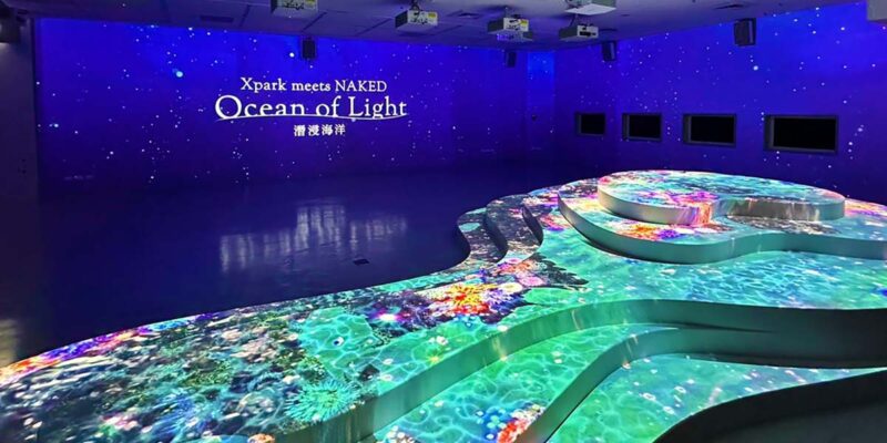 Here’s How Projection Mapping Transformed the Xpark Aquarium
