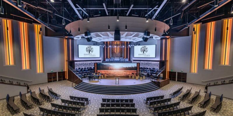 Paragon 360 Completes Full Sanctuary Renovation at Edmond’s First Baptist Church