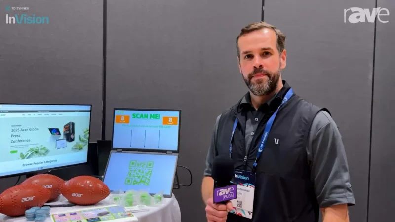 InVision 2025: Acer Showcases Portable and Standalone Displays, Highlights AI Desktop Offerings