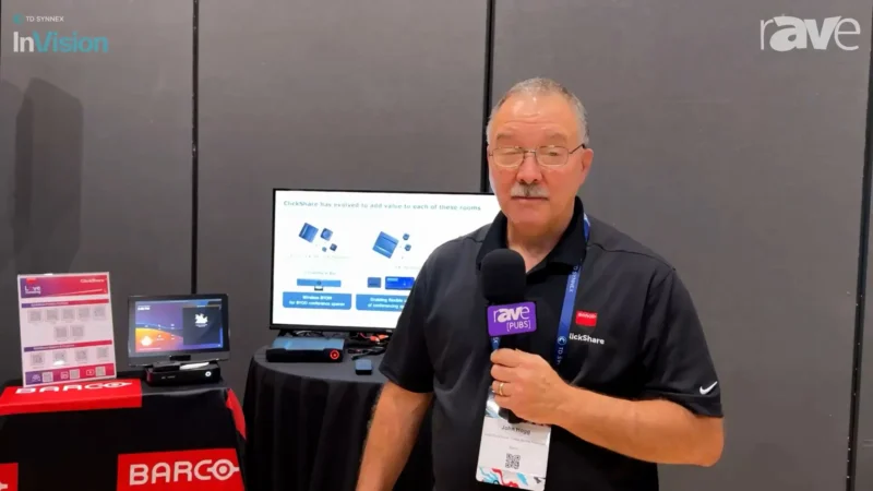 InVision 2025: Barco Introduces ClickShare Hub, a Modular Video Conferencing Room System