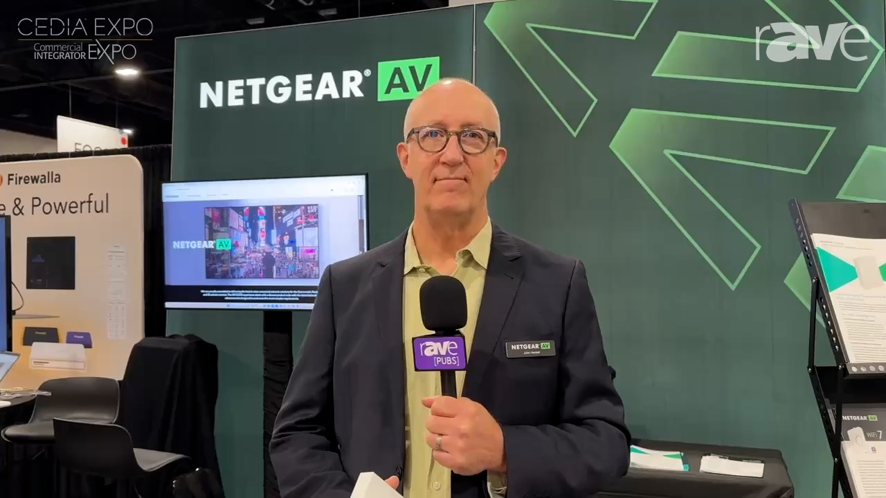 CEDIA Expo 2025 NETGEAR AV Showcases WAX610 Y Wi Fi 6 Outdoor Dual Band Access Point 1