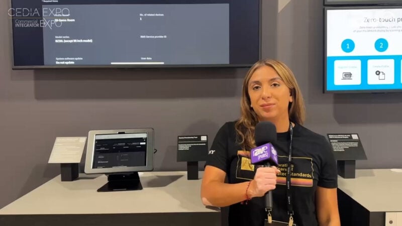 CEDIA Expo 2025: Sony Showcases Its Device Provisioning Tool for Quick and Easy Installations
