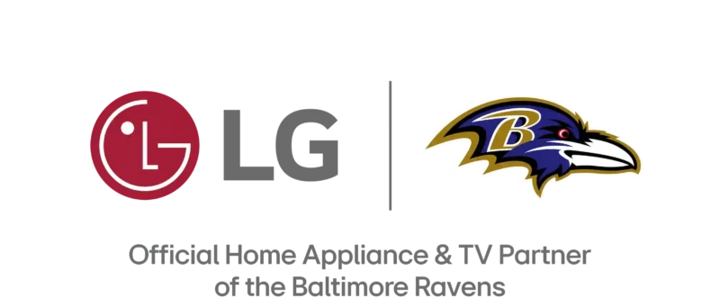 LG Named ‘Official Home Appliance & TV Partner’ of the Baltimore Ravens