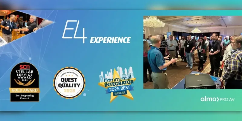 Almo Pro AV Sets Fall Dates for E4 Experience Tour