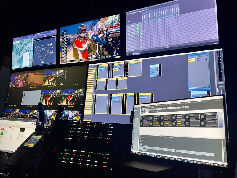 Record-Breaking Live Broadcast Achieved with Clear-Com at the ADAC RAVENOL 24h Race at Nürburgring