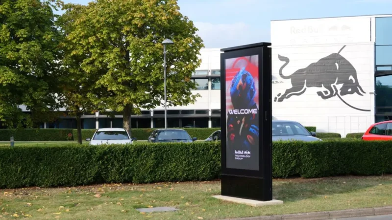 Oracle Red Bull Racing Turbocharges Its Digital Comms At Its Global HQ With Philips Outdoor LED Installations