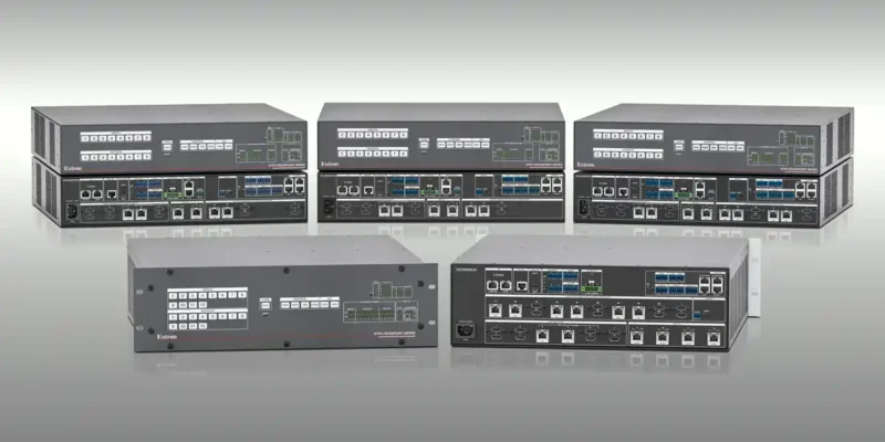 Extron Ships Full DTP3 CrossPoint Matrix Switcher Line for 4K/60 Presentation Systems