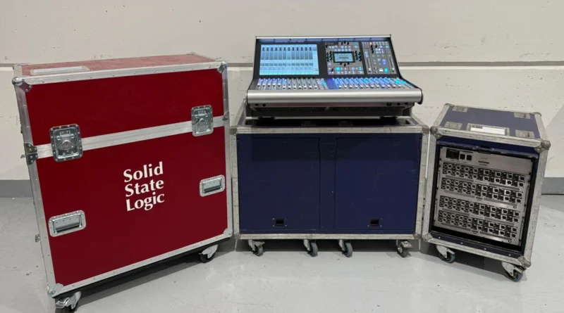 Solid State Logic Appoints Murt Whelan Sound as Rental & Resale Partner for SSL Live Products in Ireland